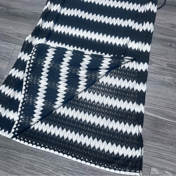 Beach Swim cover up Boho festival crochet maxi dress lined Spaghetti Strap Large - Picture 10 of 11